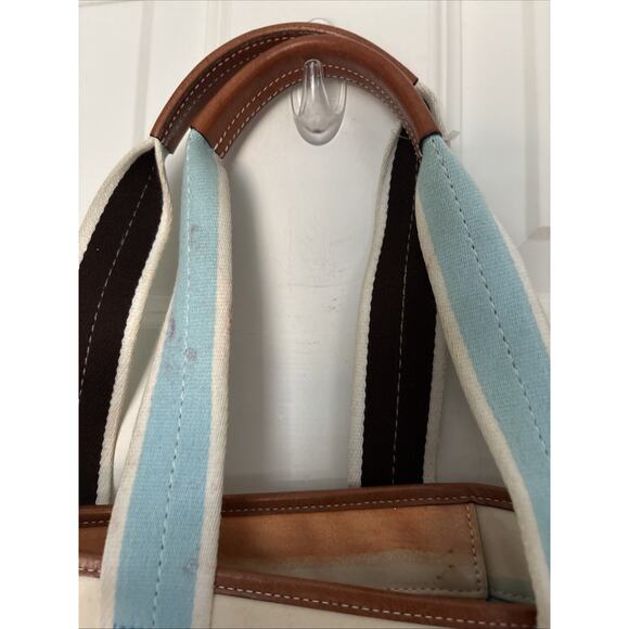 Coach Y2K Water Color Hampton tote canvas hand shoulder Bag Purse 10067 - Picture 5 of 16